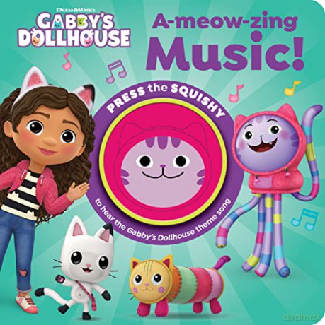 Gabbys Dollhouse Ameowzing Music - Pi Kids [KSIĄŻKA]