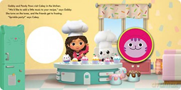 Gabbys Dollhouse Ameowzing Music - Pi Kids [KSIĄŻKA]