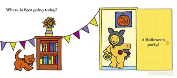 Find Spot At Halloween Lift The Flap Bk - Eric Hill [KSIĄŻKA]