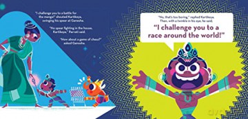 Ganeshas Great Race - Sanjay Patel [KSIĄŻKA]