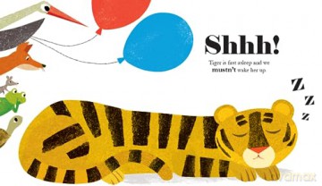 Dont Wake Up Tiger - Britta Teckentrup [KSIĄŻKA]