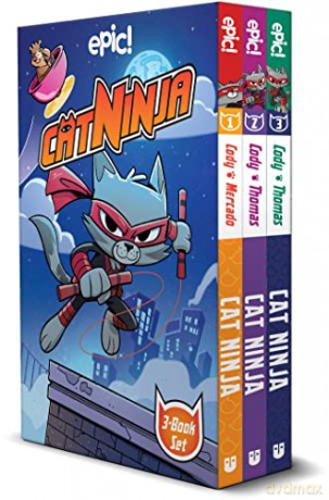 Cat Ninja Box Set Books 1-3 - Matthew Et Al Cody [KSIĄŻKA]