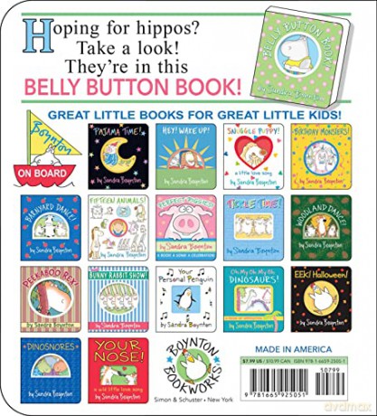 Belly Button Book - Sandra Boynton [KSIĄŻKA]