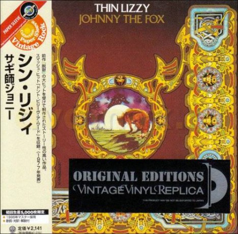 Thin Lizzy: Johnny The Fox (Japanese Papersleeve) [CD]