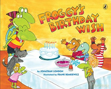 Froggys Birthday Wish - Jonathan London [KSIĄŻKA]