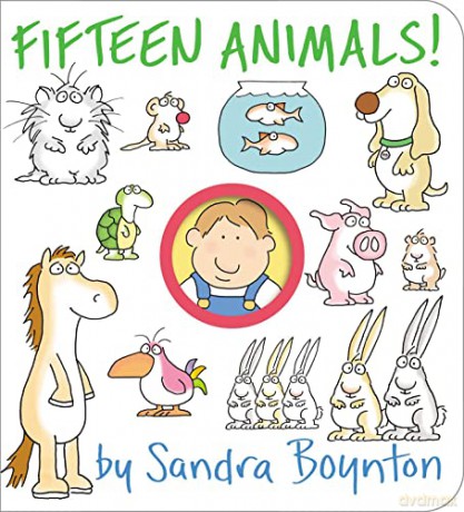 Fifteen Animals - Sandra Boynton [KSIĄŻKA]