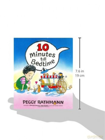 10 Mins Till Bedtime Board Bk - Peggy Rathmann [KSIĄŻKA]