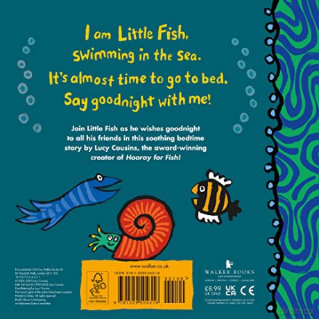 Goodnight Little Fish - Lucy Cousins [KSIĄŻKA]