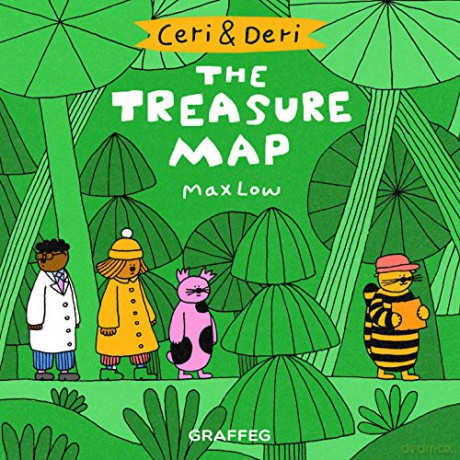 Ceri Deri The Treasure Map - Max Low [KSIĄŻKA]