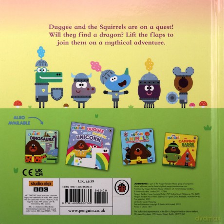 Hey Duggee Wheres The Dragon [KSIĄŻKA]