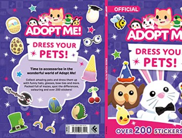 Adopt Me Dress Your Pets - Uplift Games [KSIĄŻKA]