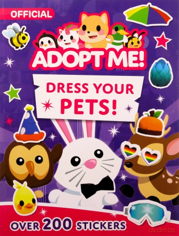 Adopt Me Dress Your Pets - Uplift Games [KSIĄŻKA]