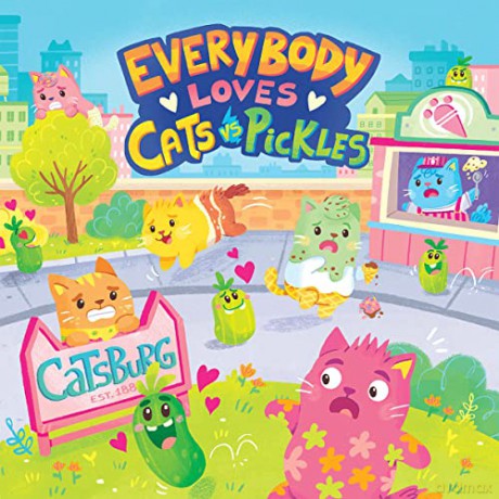 Everybody Loves Cats Vs Pickles - Darren Farrel [KSIĄŻKA]
