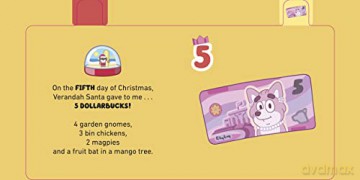 Bluey 12 Days Of Christmas [KSIĄŻKA]