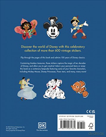 Disney Sticker Anthology [KSIĄŻKA]