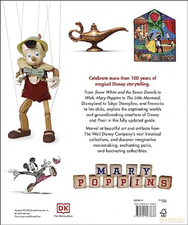 Disney Book Centenary Edition - Dk [KSIĄŻKA]