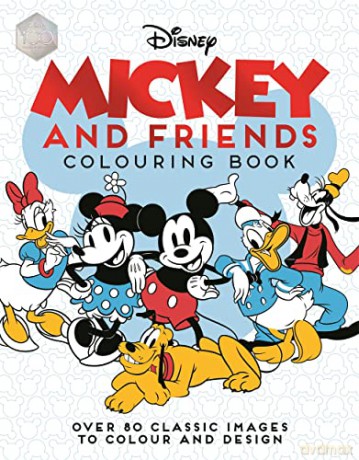 Disney Mickey And Friends Colouring Book - Disney [KSIĄŻKA]