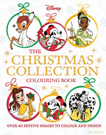 Disney The Christmas Collection Colourin - Disney [KSIĄŻKA]