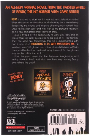 Bendy Ya 3 Fade To Black - Adrienne Kress [KSIĄŻKA]