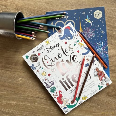 Disney Quotes To Live Your Life By Colou [KSIĄŻKA]