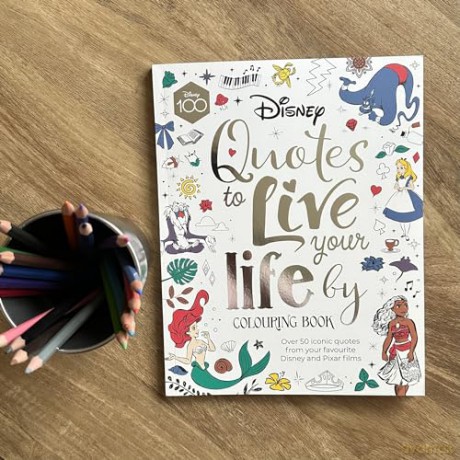 Disney Quotes To Live Your Life By Colou [KSIĄŻKA]