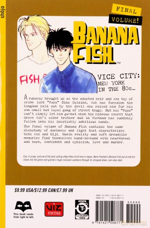 Banana Fish Vol 19 Pa - Akimi Yoshida [KSIĄŻKA]