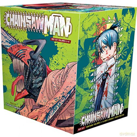 Chainsaw Man Box Set Vols 1-11 - Tatsuki Fujimoto [KSIĄŻKA]