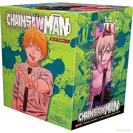 Chainsaw Man Box Set Vols 1-11 - Tatsuki Fujimoto [KSIĄŻKA]