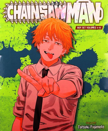 Chainsaw Man Box Set Vols 1-11 - Tatsuki Fujimoto [KSIĄŻKA]
