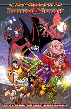 Dungeons Dragons Saturday Morning Advent - David M Booher [KSIĄŻKA]