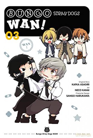 Bungo Stray Dogs Wan Vol 3 - Neco Kanai [KSIĄŻKA]