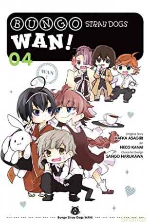 Bungo Stray Dogs Wan Vol 4 - Neco Kanai [KSIĄŻKA]