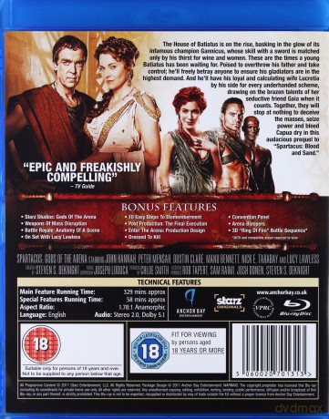 Spartacus: Gods of the arena [2xBlu-Ray]