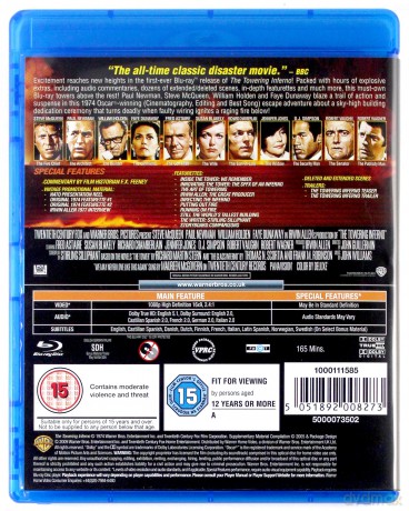 The Towering Inferno (Płonący wieżowiec) [Blu-Ray]