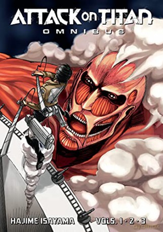 Attack On Titan Omnibus 1 Vol 1-3 - Hajime Isayama [KSIĄŻKA]