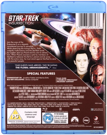 Star Trek: Insurrection [Blu-Ray]