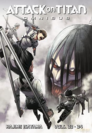 Attack On Titan Omnibus 12 Vol 33-34 - Hajime Isayama [KSIĄŻKA]
