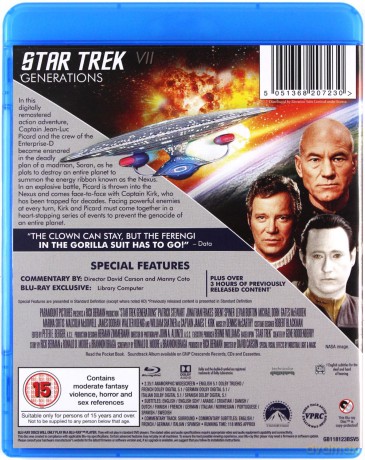 Star Trek: Generations [Blu-Ray]