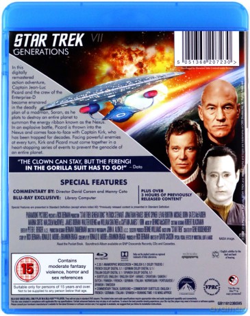 Star Trek: Generations [Blu-Ray]