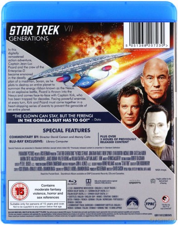 Star Trek: Generations [Blu-Ray]