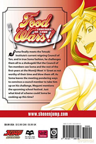 Food Wars Shokugeki No Soma Vol 15 - Yuto Tsukuda [KSIĄŻKA]
