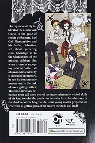Black Butler Vol 7 - Yana Toboso [KSIĄŻKA]