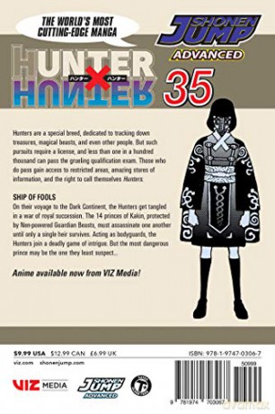 Hunter X Hunter Vol 35 - Yoshihiro Togashi [KSIĄŻKA]
