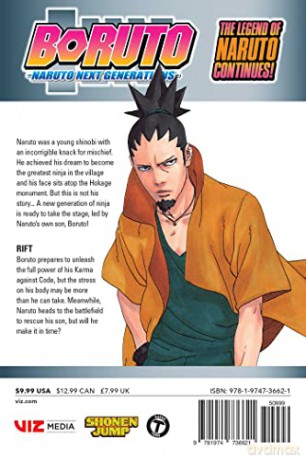 Boruto Vol 17 Naruto Next Generations - Masashi Kishimoto [KSIĄŻKA]
