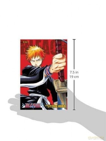 Bleach 3 In 1 Edition 01 - Tite Kubo [KSIĄŻKA]