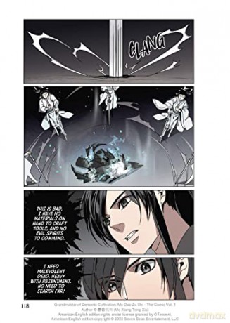 Grandmaster Demonic/Mo Dao Shi Manhua V1 - Tong Xiang Mo Xiu [KSIĄŻKA]