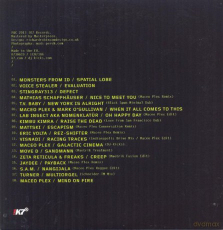 Dj-Kicks: Maceo Plex [CD]