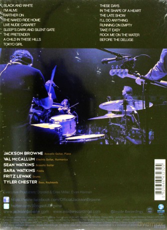 Jackson Browne: Ill Do Anything (Live In Concert) (digipack) [DVD]