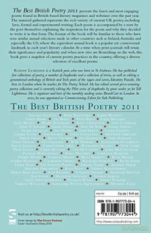 The Best British Poetry 2011 - Roddy Lumsden [KSIĄŻKA]