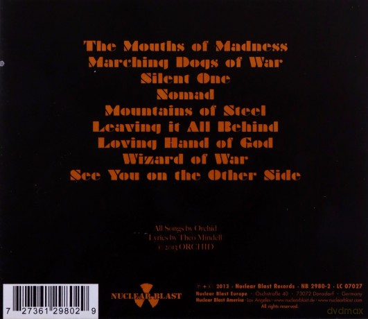 Orchid: The Mouths Of Madness [CD]